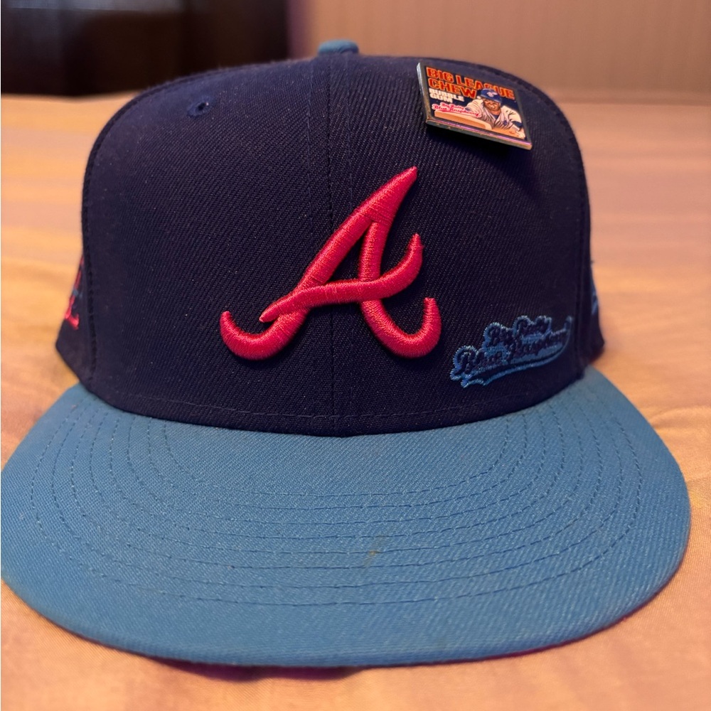 Vintage Atlanta Braves big league chew fitted hat